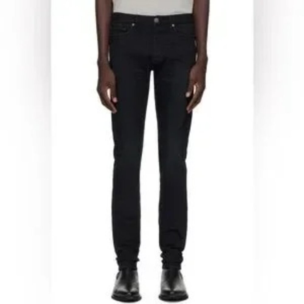John Elliott DAZE ANTIQUE BLACK Slim Skinny Jeans CAST 2 Designer Collection NEW